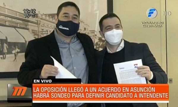 Logran unidad opositora en Asunción para las municipales | Telefuturo