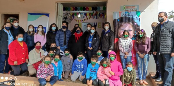 Programa Abrazo habilitó varias mejoras en la sede de Caaguazú