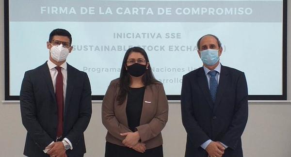 La Bolsa de Asunción firma convenio para estimular la inversión sostenible