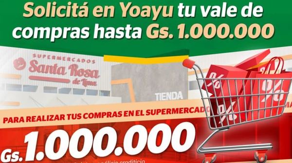 Cooperativa lanza nuevo servicio de vale de compras en supermercados