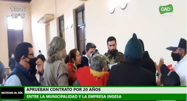 En incidentada sesión, Junta Municipal aprueba concesión de manejos de basuras a empresa privada