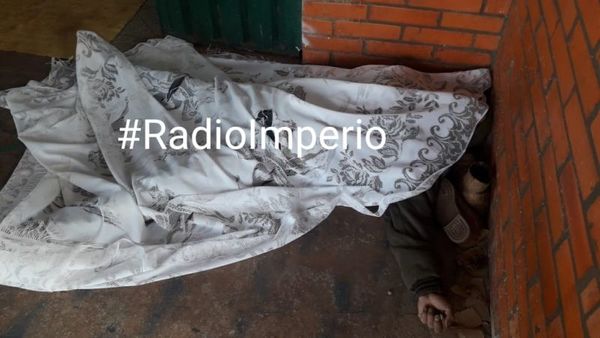 Indigente falleció a causa de hipotermia