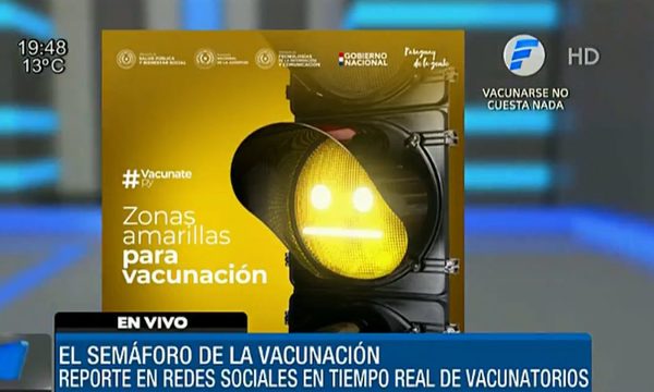 Habilitarán "semáforo de la vacunación" | Telefuturo