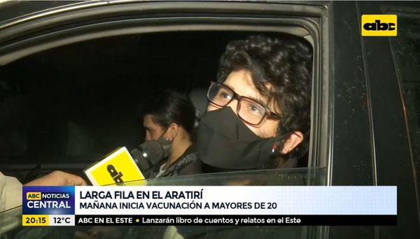 Larga fila en el autódromo Rubén Dumont - ABC Noticias - ABC Color