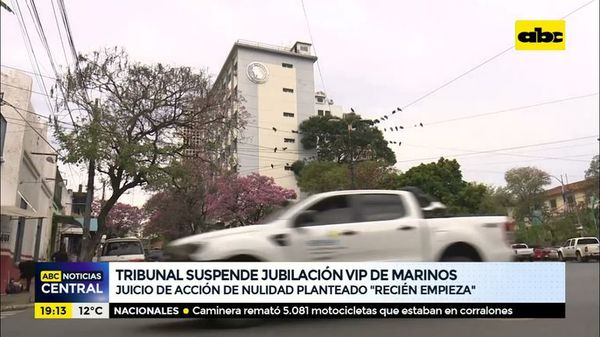 Tribunal suspende jubilación VIP de marinos - ABC Noticias - ABC Color