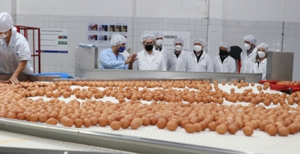 Autoridades del MIC visitaron complejo avícola líder en la producción de huevos