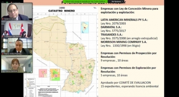 Inversionistas extranjeros tienen interés de explotar minería en el país