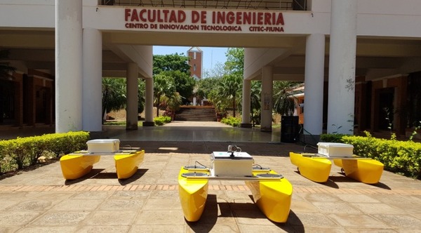 La FIUNA organiza talleres técnicos para difundir sus trabajos en tecnologías con drones acuáticos