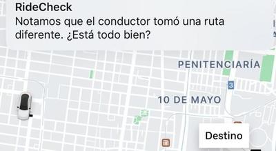 ¿Está todo bien? Así funciona la tecnología de Uber para detectar desviaciones en la ruta en Paraguay