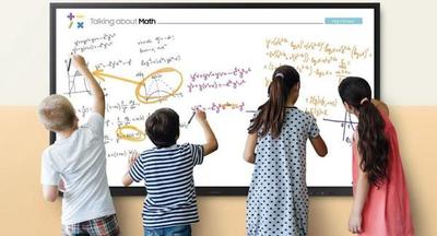 Samsung transforma las reuniones y clases con su pantalla digital interactiva Flip
