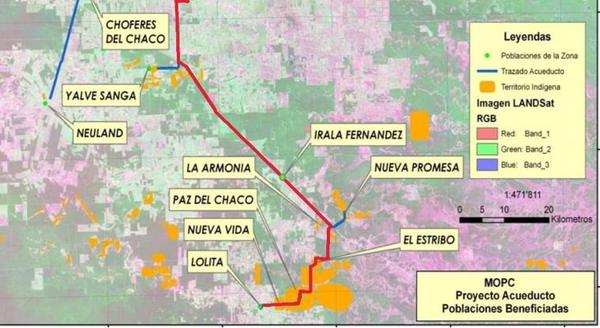 En histórica jornada, el acueducto llega hasta la comunidad de Lolita en el Chaco