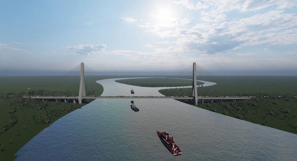 Presentan diseño de ingeniería del Puente Bioceánico Paraguay-Brasil
