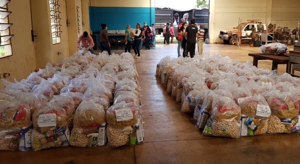 ITAIPU entregó más de 88.000 kg de alimentos para ollas populares en el Alto Paraná