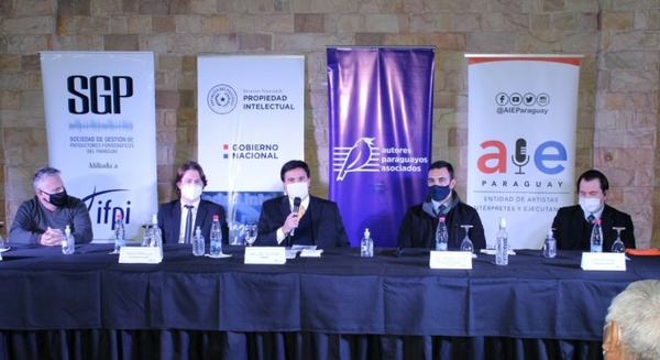 Dinapi y las Entidades de Gestión Colectiva se unen para respaldar a sus socios