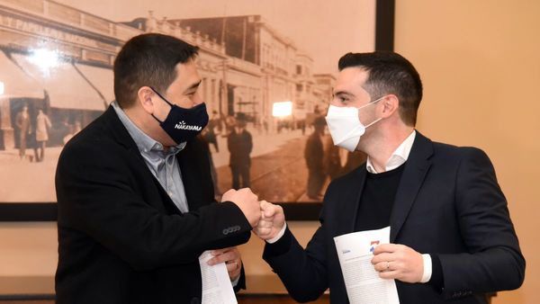 Nakayama y García firmaron acuerdo para alianza opositora