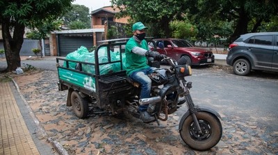 Recolectan de 5 barrios de Asunción 374 kilogramos de materiales reciclables