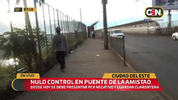 CDE: Nulo control en la frontera - C9N