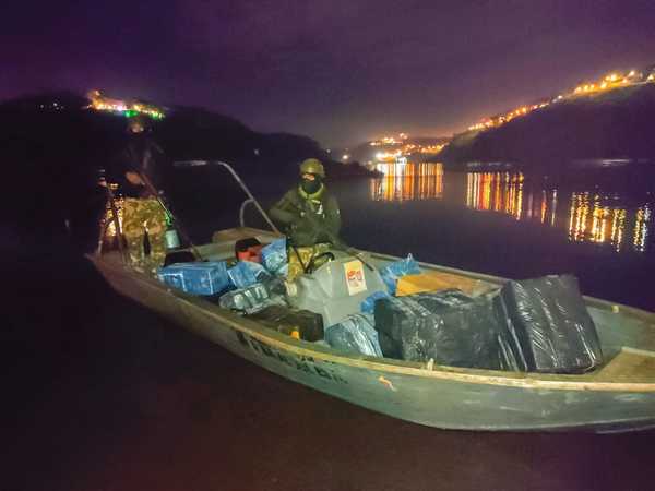 Masivo CONTRABANDO desde la Argentina por el río Paraná