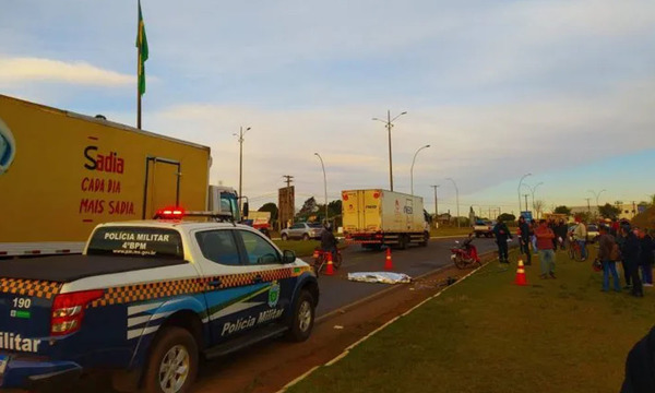 Una paraguaya falleció atropellada en Ponta Porã - OviedoPress