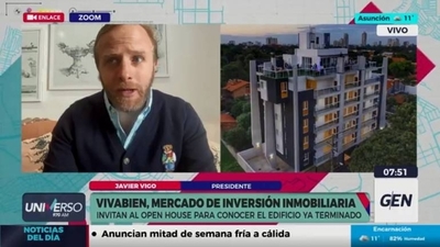 Diario HOY | Javier Vigo, presidente de Vivabien, Invitan al Open House para conocer el edificio ya terminado