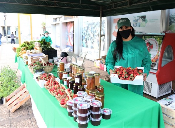 Productoras realizan feria de hortalizas y frutillas este miércoles y jueves en Asunción | .::Agencia IP::.