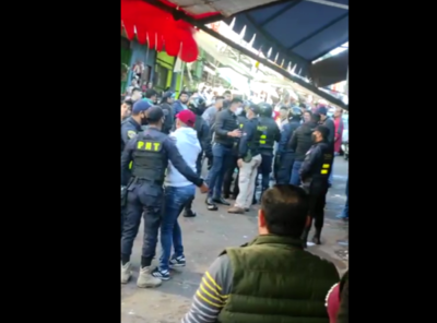 Violenta reacción de comerciantes ante intento de ordenamiento en mercado de Ciudad del Este