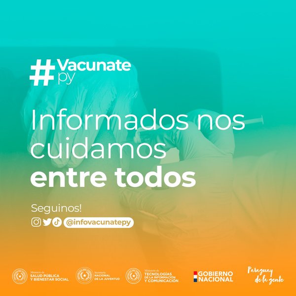 Ya está disponible InfoVacunatePy - El Trueno