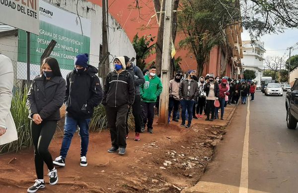 Esperan superar los 12.000 vacunados este miércoles en Alto Paraná - ABC en el Este - ABC Color