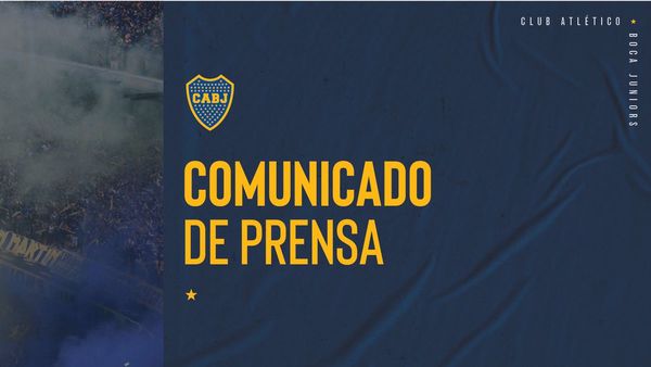 Fuerte comunicado de Boca Juniors