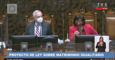 La Nación / Senado de Chile aprueba matrimonio igualitario y pasa a Diputados