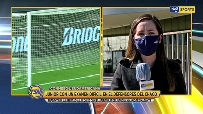 Junior encara el juego ante Libertad bajo presión