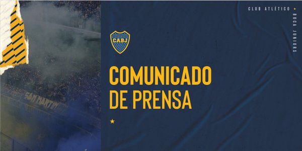 Boca Juniors lanza fuerte comunicado