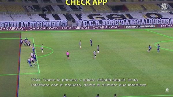 El audio del VAR del gol que le anularon a Boca Juniors