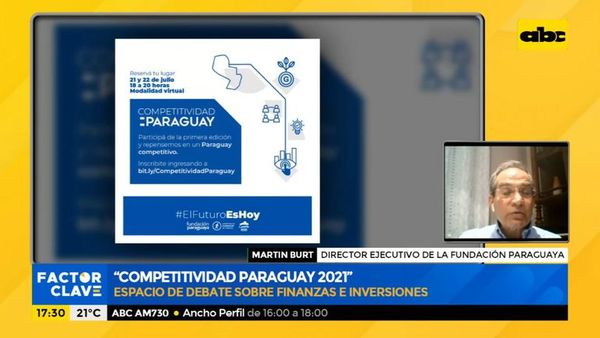 Foro económico: Competitividad Paraguay 2021 - Factor Clave - ABC Color