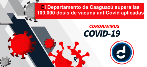 Descenso de casos de COVID-19 y más de 90.000 vacunados en Caaguazú