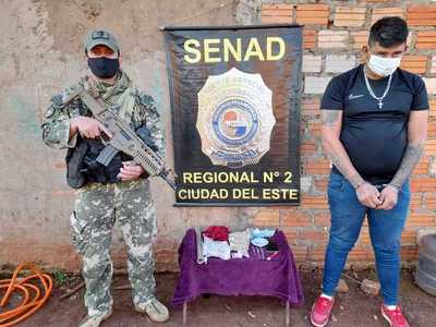 Capturan a microtraficante con frondosos antecedentes en Minga Guazú