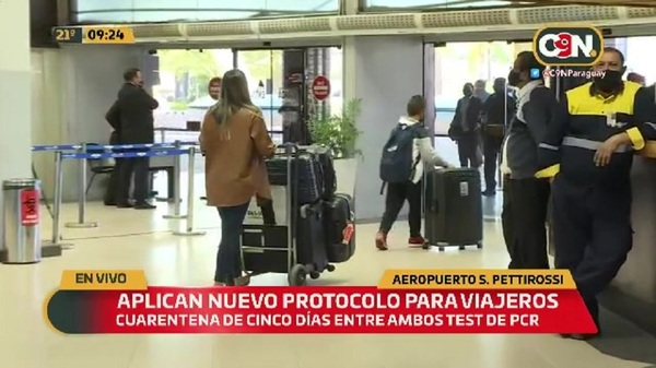 Aeropuerto Silvio Pettirossi: Aplican nuevo protocolo sanitario para viajeros - C9N