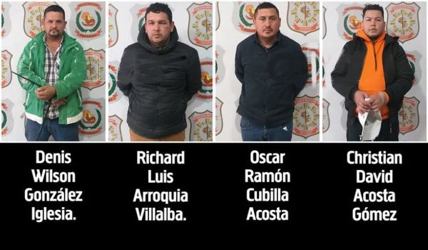 Desbaratan banda delictiva que pretendía asaltar un transportador de caudales