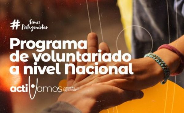 ActiVamos: programa nucleará a voluntariados de todo el país