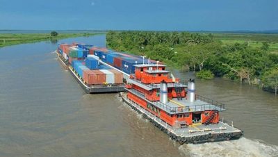 Puertos privados sobre el río Paraná están con operaciones limitadas ante bajante del río