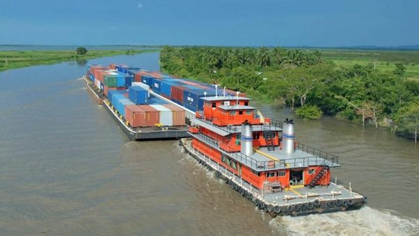 Puertos privados sobre el río Paraná están con operaciones limitadas ante bajante del río