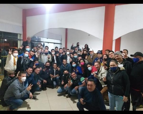 Conforman comando central de la Lista 2 en Franco