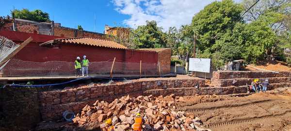 Obras de mejoramiento en la Chacarita avanzan más del 80% de ejecución | .::Agencia IP::.