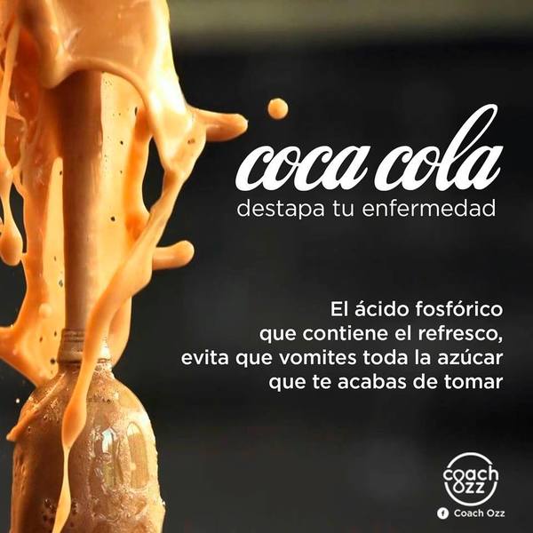 LA COCA COLA ES UNA BEBIDA ALTAMENTE NOCIVA PARA LA SALUD - La Voz del Norte