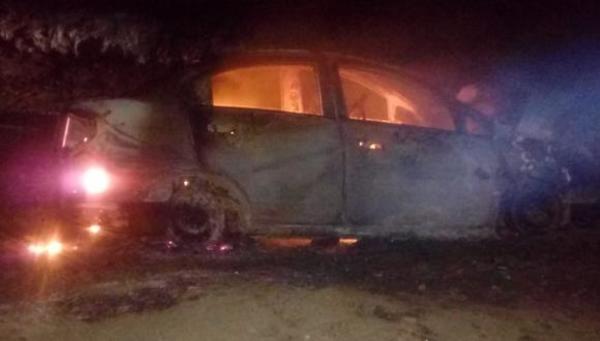 PJC: Desconocidos quemaron vehículo de un candidato a concejal