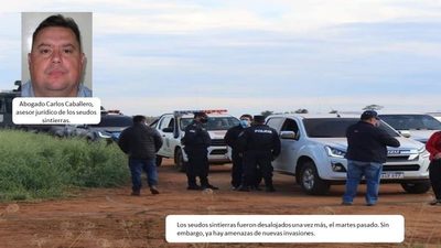 SEUDOS SINTIERRAS DE TAVAPY, ASESORADOS  POR ABOGADO CON FRONDOSOS ANTECEDENTES