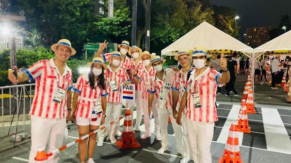 Delegación Paraguaya dice ¡Presente! en las Olimpiadas de Tokio (Fotos)