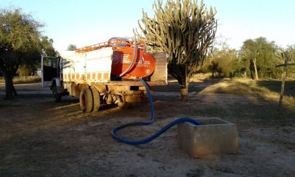 SEN coordina provisión de agua para comunidades del Chaco afectadas por la sequía
