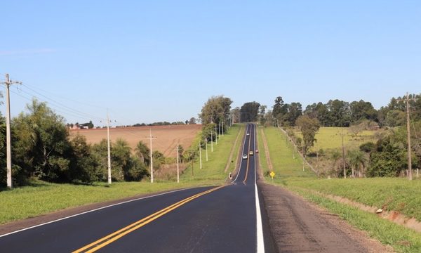 Rehabilitación de la ruta PY01 avanza con el proyecto Malla Sur