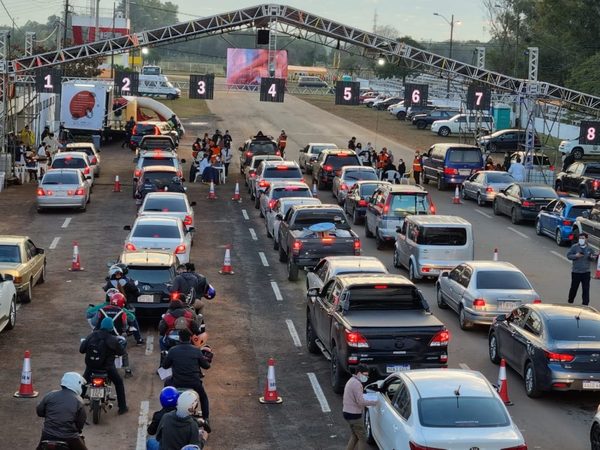 Paraguay rompe el récord americano de vacunación en un día | Ñanduti